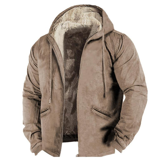 Manteau d'hiver haut de gamme élégamment doublé par Luminox