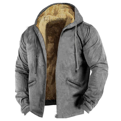 Manteau d'hiver haut de gamme élégamment doublé par Luminox