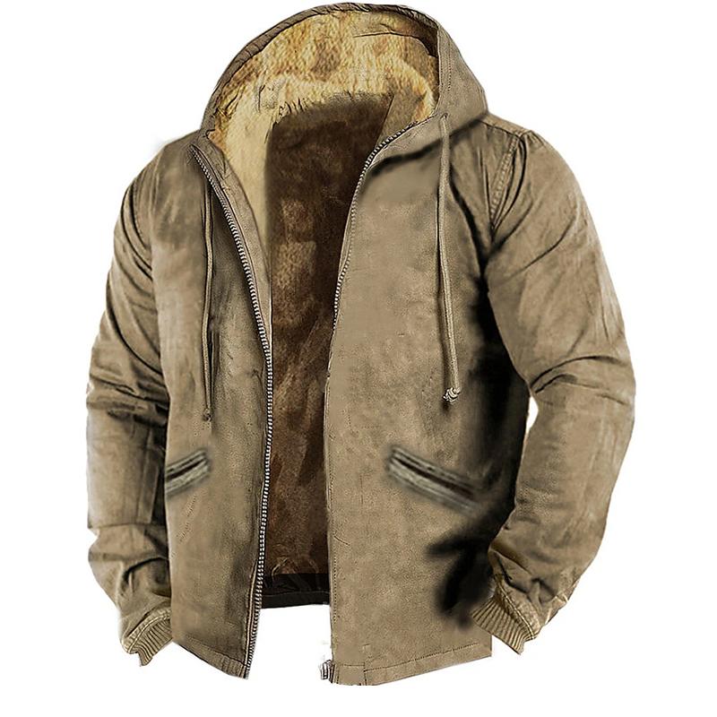 Manteau d'hiver haut de gamme élégamment doublé par Luminox