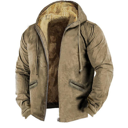 Manteau d'hiver haut de gamme élégamment doublé par Luminox