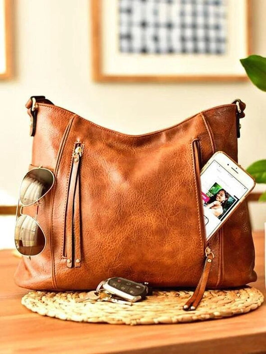 Sac en cuir raffiné Verona - Élégance vintage intemporelle