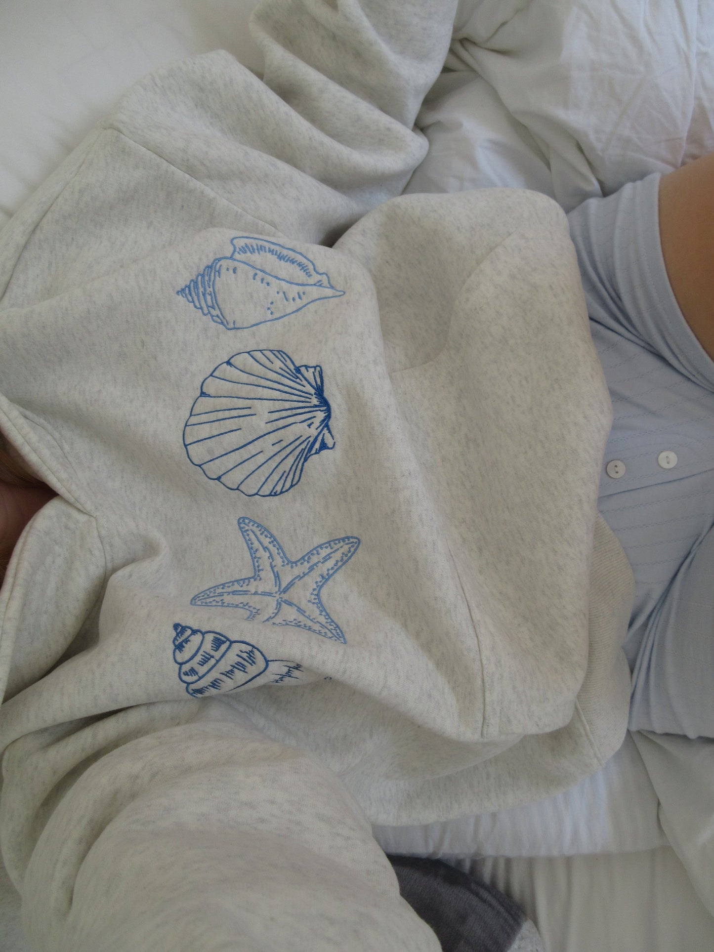 Sophie - Pull à coquilles élégant pour femme