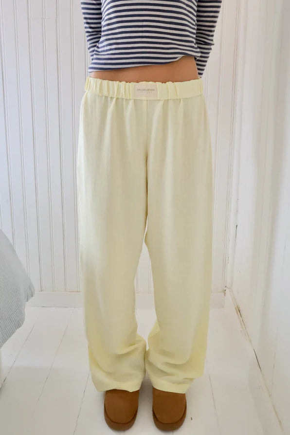 Pantalon Décontracté Luxe Luminéa