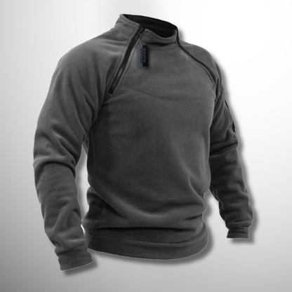 LuxeTech - Veste polaire coupe-vent tactique haut de gamme pour homme