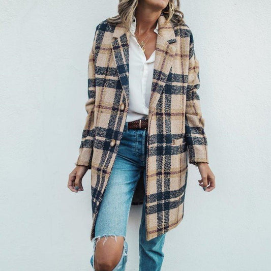 Mélodie - Manteau Élégant Long pour Femme
