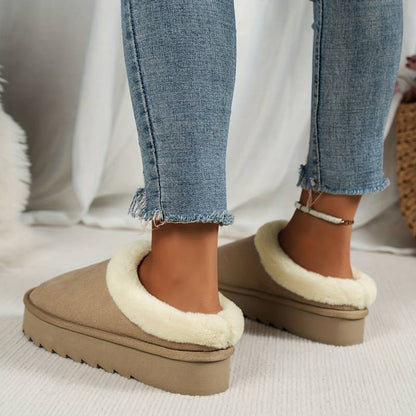 LuxeHiver - Chaussons Chauffants en Laine Écologique