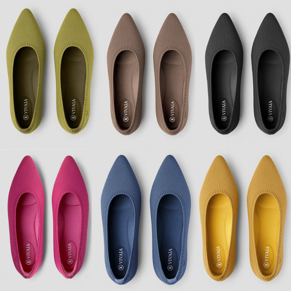 Chérie Paris - Élégantes ballerines en velours doux