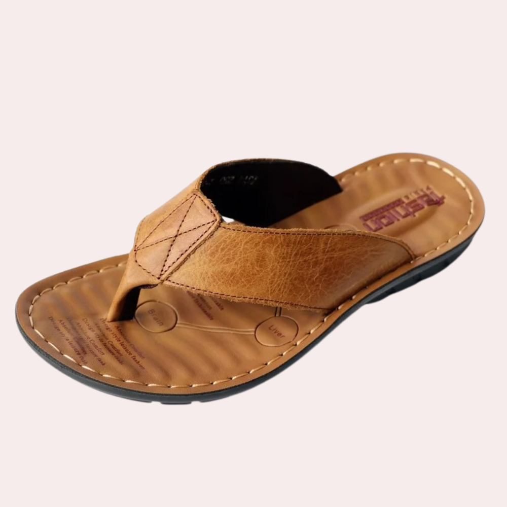 Valentino Chaussons en Cuir Haut de Gamme pour Hommes