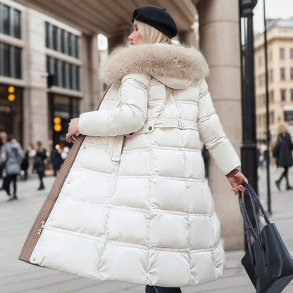 Manteau d'hiver Élégance Glacée Par Luminara