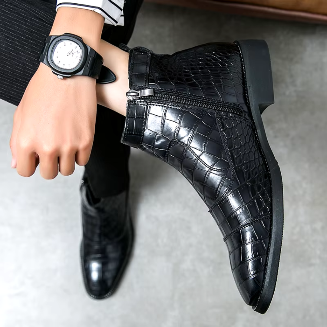 Bottines en Cuir Haut de Gamme pour Homme modèle Kensington