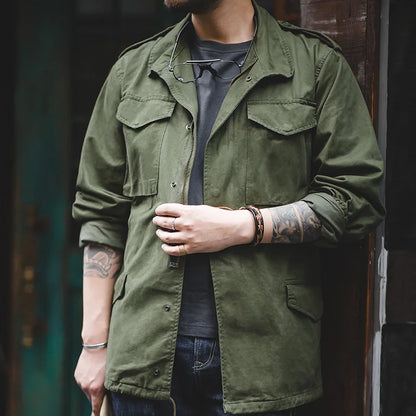 Vortex - Manteau Extérieur Élégant pour Homme avec Poches Spacieuses
