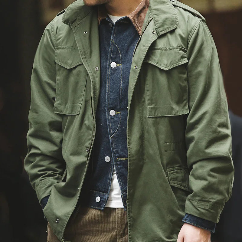 Vortex - Manteau Extérieur Élégant pour Homme avec Poches Spacieuses