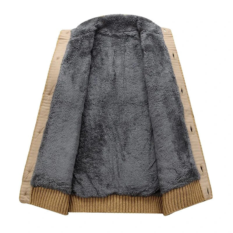 Cardigan Luxe Homme Doublure Peluche par Édgar