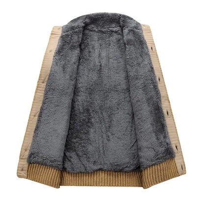 Cardigan Luxe Homme Doublure Peluche par Édgar