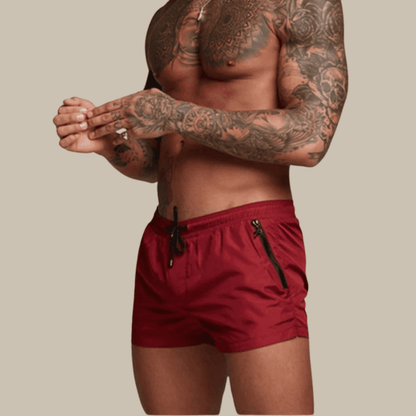 Nautisca Slip de bain homme séchage rapide avec poche zippée premium