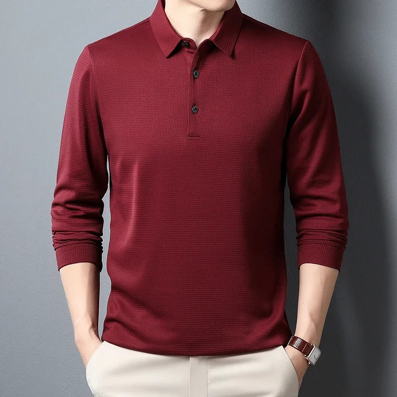 Pull Haut raffiné à manches longues pour homme by Lélio