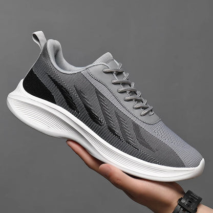 Chaussures de sport pour hommes en mesh léger et respirant