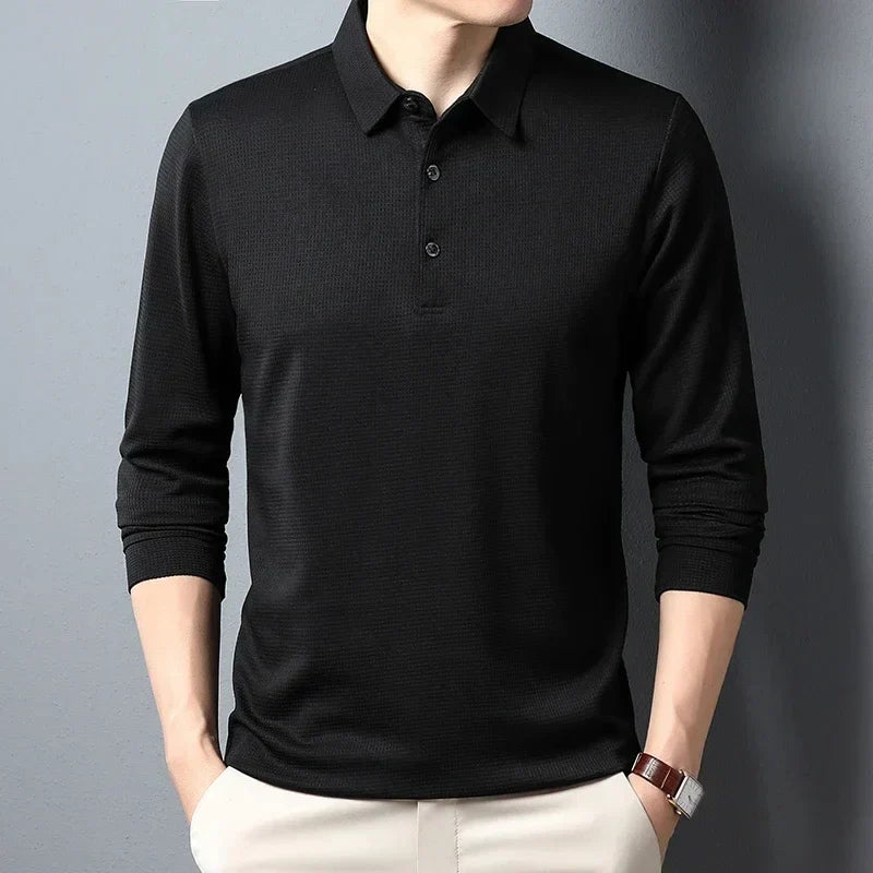 Pull Haut raffiné à manches longues pour homme by Lélio