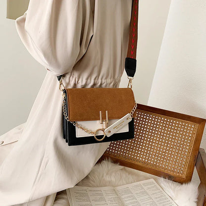Sac à main élégant femme Luxéa cuir noir