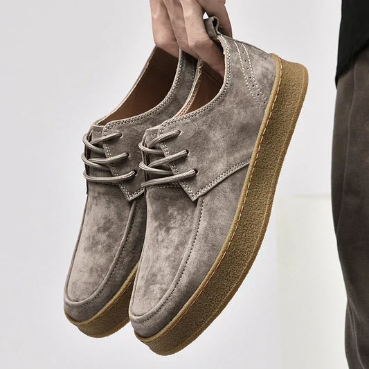 Sneakers Suède Haut de Gamme pour Homme - Modèle Élite