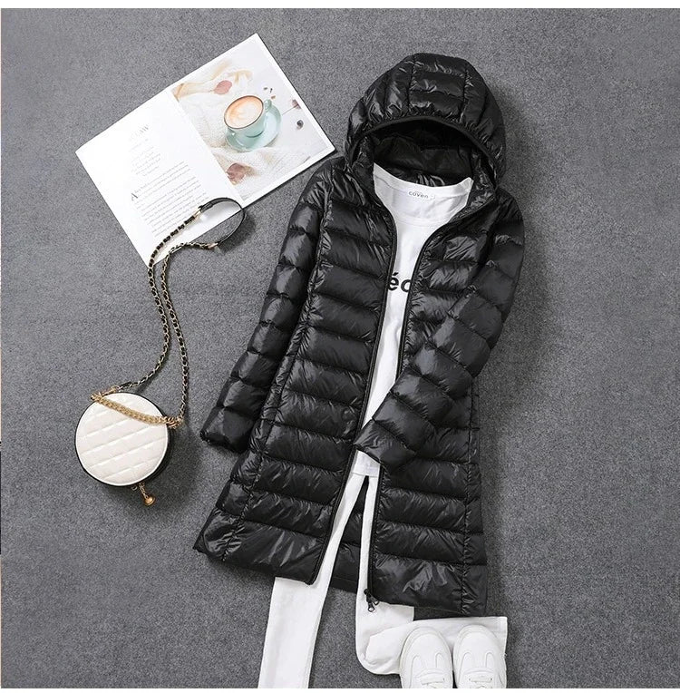 Olino - Manteau d'hiver sophistiqué pour femmes