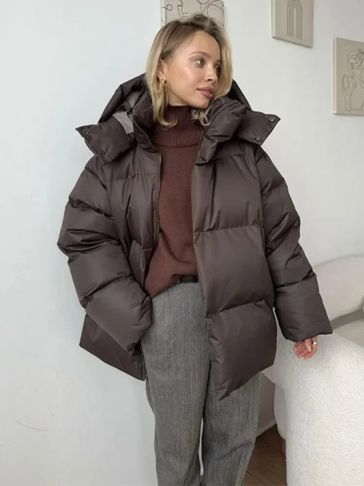 Veste en duvet de luxe Parisienne - Doudoune et gilet en plumage