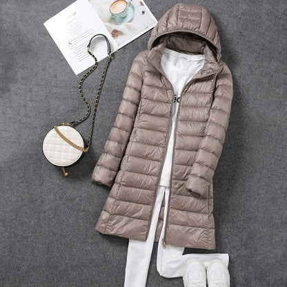 Olino - Manteau d'hiver sophistiqué pour femmes