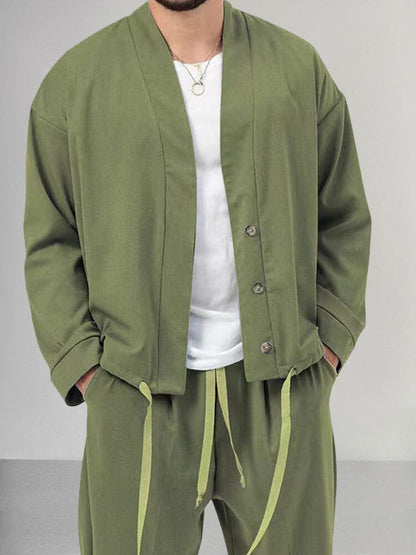 Ensemble Lounge Élégance 2 Pièces Homme Haut de Gamme