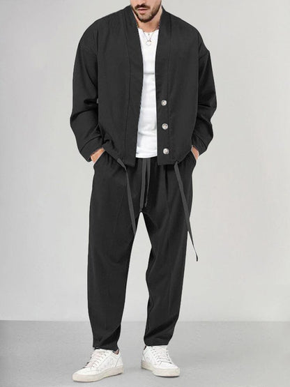 Ensemble Lounge Élégance 2 Pièces Homme Haut de Gamme