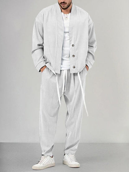 Ensemble Lounge Élégance 2 Pièces Homme Haut de Gamme