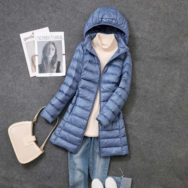 Olino - Manteau d'hiver sophistiqué pour femmes