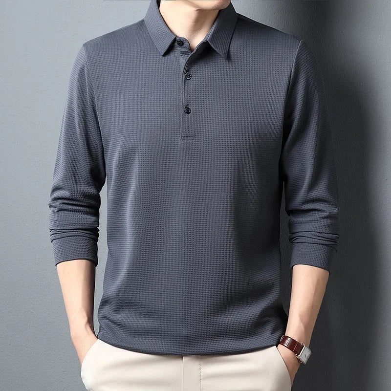 Pull Haut raffiné à manches longues pour homme by Lélio