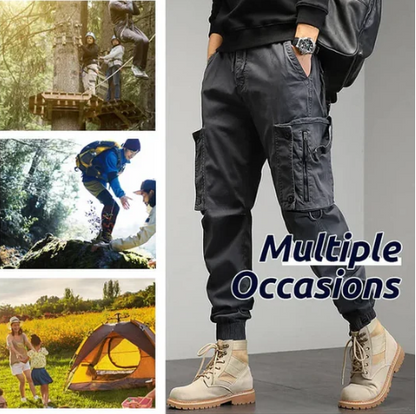 Pantalon Cargo Élégant pour Homme - Collection Hugo Luxe