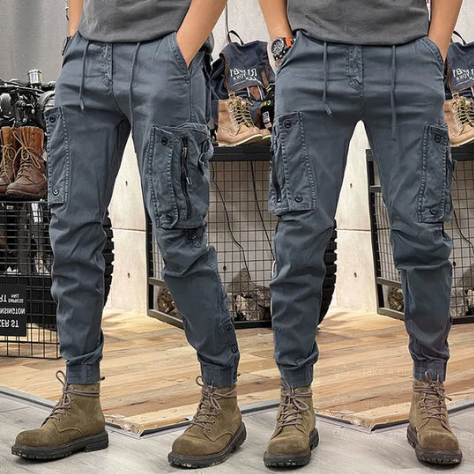 Pantalon Cargo Élégant pour Homme - Collection Hugo Luxe