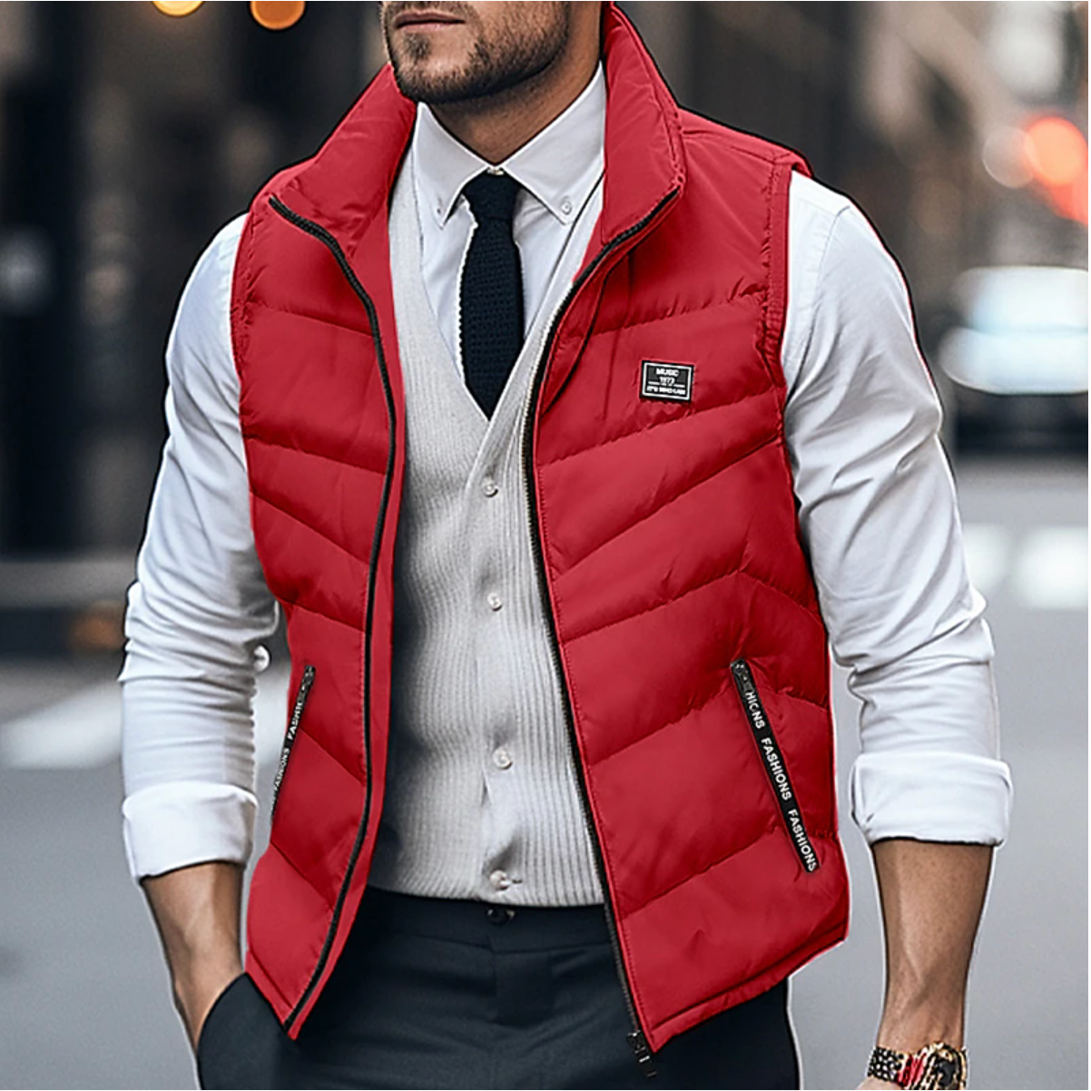 Vestor - Gilet sans manches élégant et fonctionnel