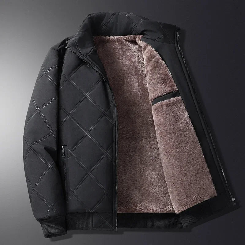 Titan Manteau d'hiver de luxe pour homme