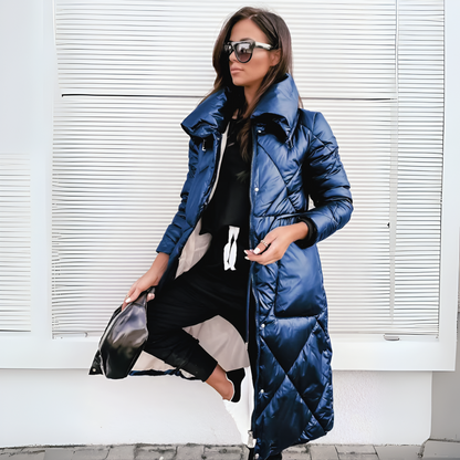 Parka d'hiver longue Isadora avec doublure chaude