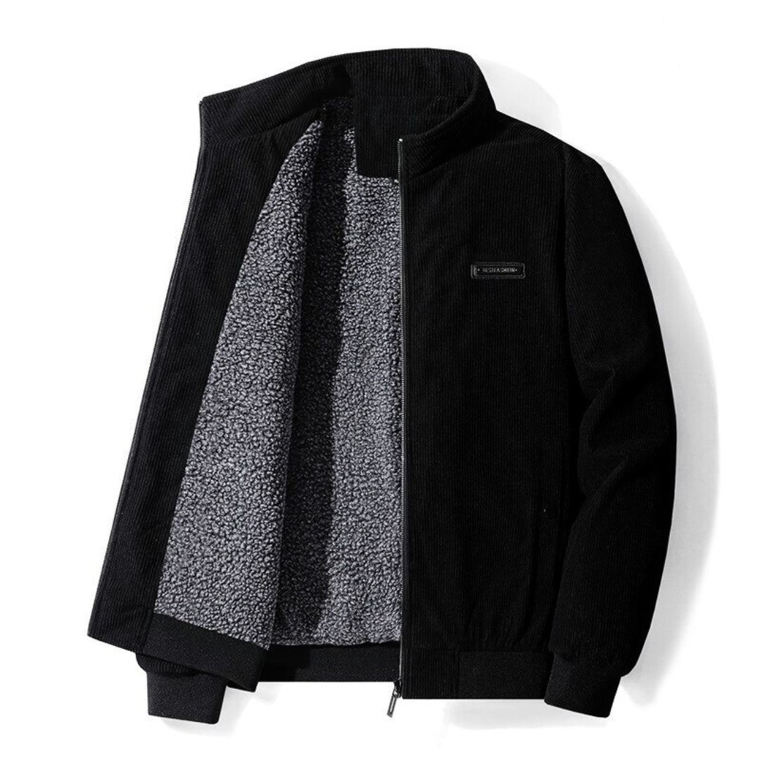 Veste Luxe En Velours Côtelé Aristocrate