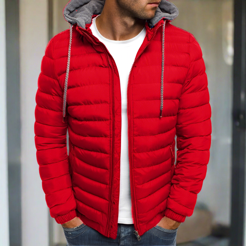 Veste Chauffante Légère à Capuche pour Homme - Modèle Solstice