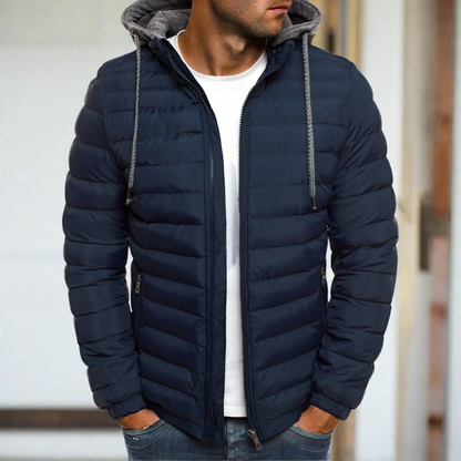 Veste Chauffante Légère à Capuche pour Homme - Modèle Solstice