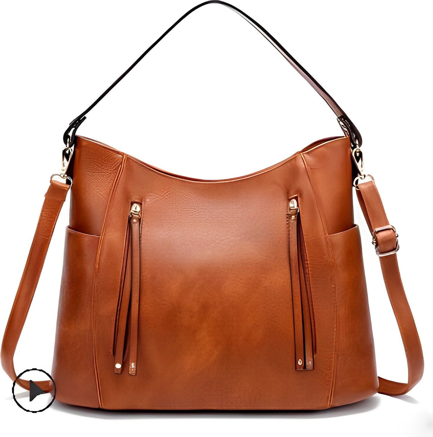 Luxe Femme - Portefeuille en cuir vieilli premium pour élégance intemporelle