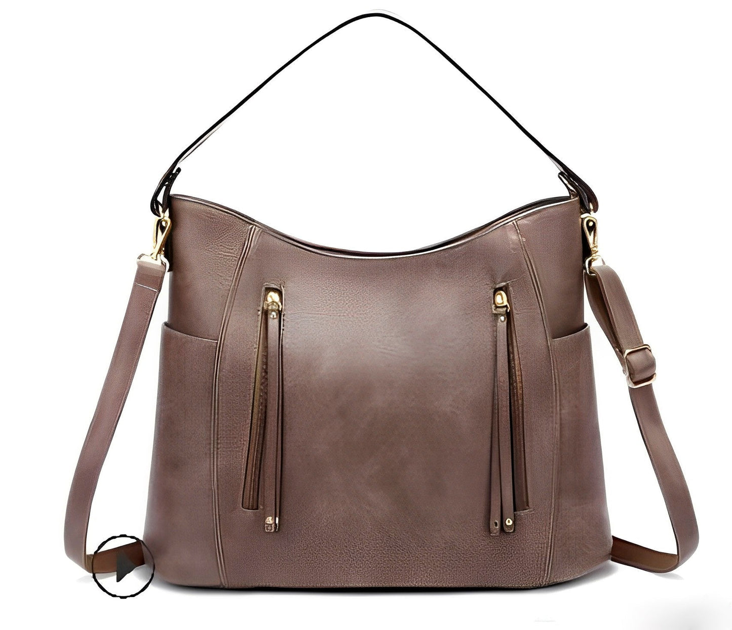 Luxe Femme - Portefeuille en cuir vieilli premium pour élégance intemporelle