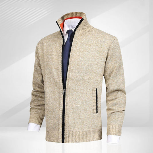 Vanguard - Gilet zippé élégant et raffiné pour hommes