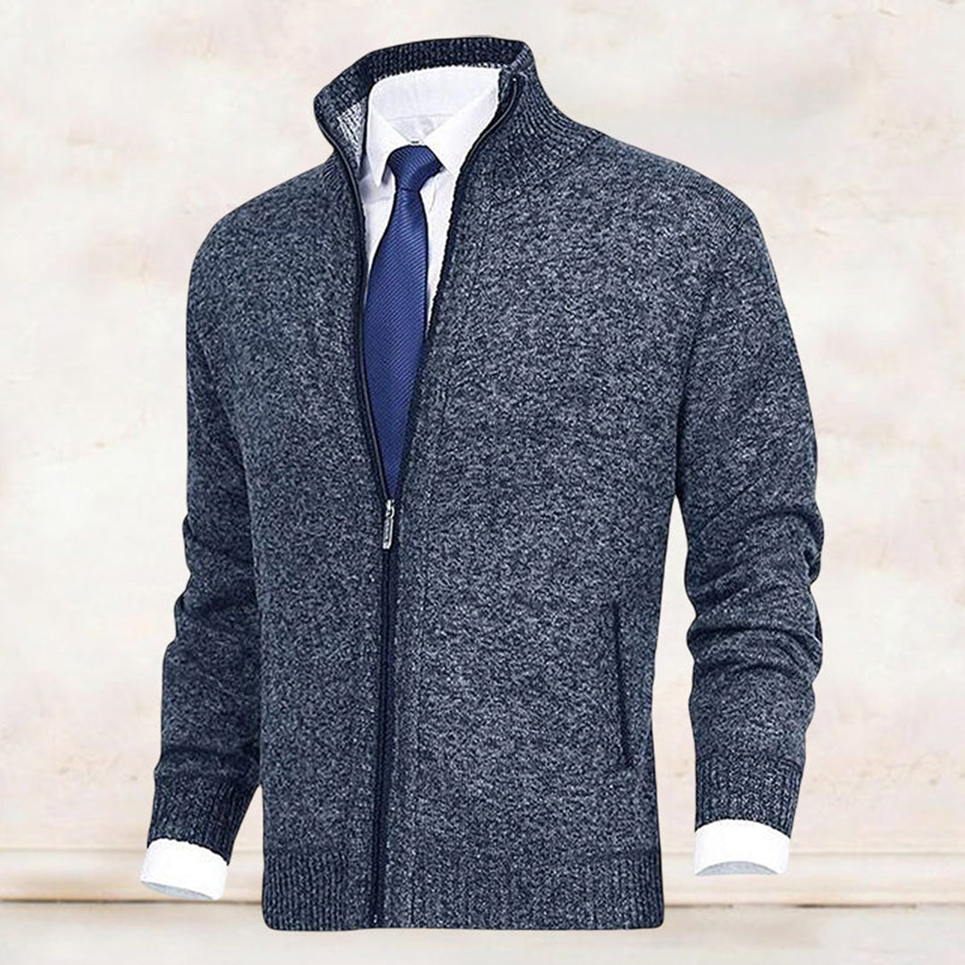 Vanguard - Gilet zippé élégant et raffiné pour hommes