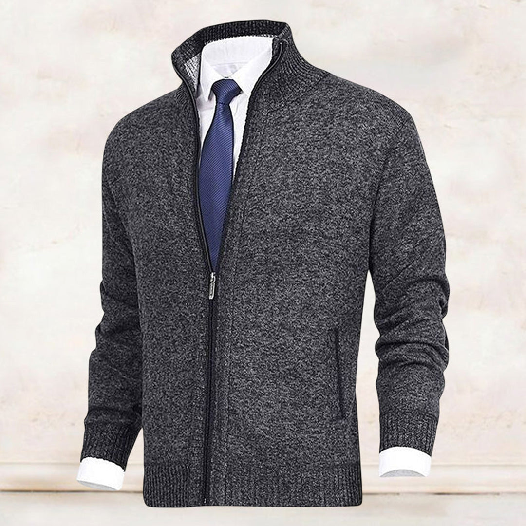 Vanguard - Gilet zippé élégant et raffiné pour hommes