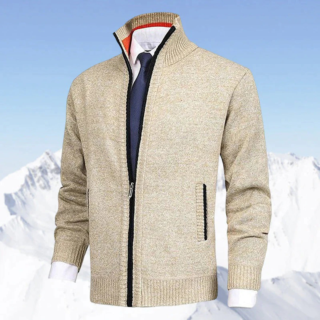 Vanguard - Gilet zippé élégant et raffiné pour hommes