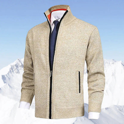 Vanguard - Gilet zippé élégant et raffiné pour hommes