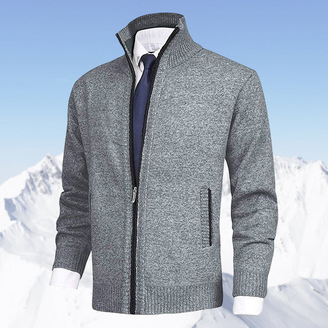 Vanguard - Gilet zippé élégant et raffiné pour hommes
