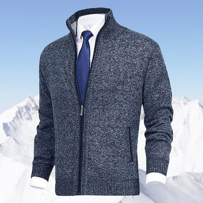 Vanguard - Gilet zippé élégant et raffiné pour hommes