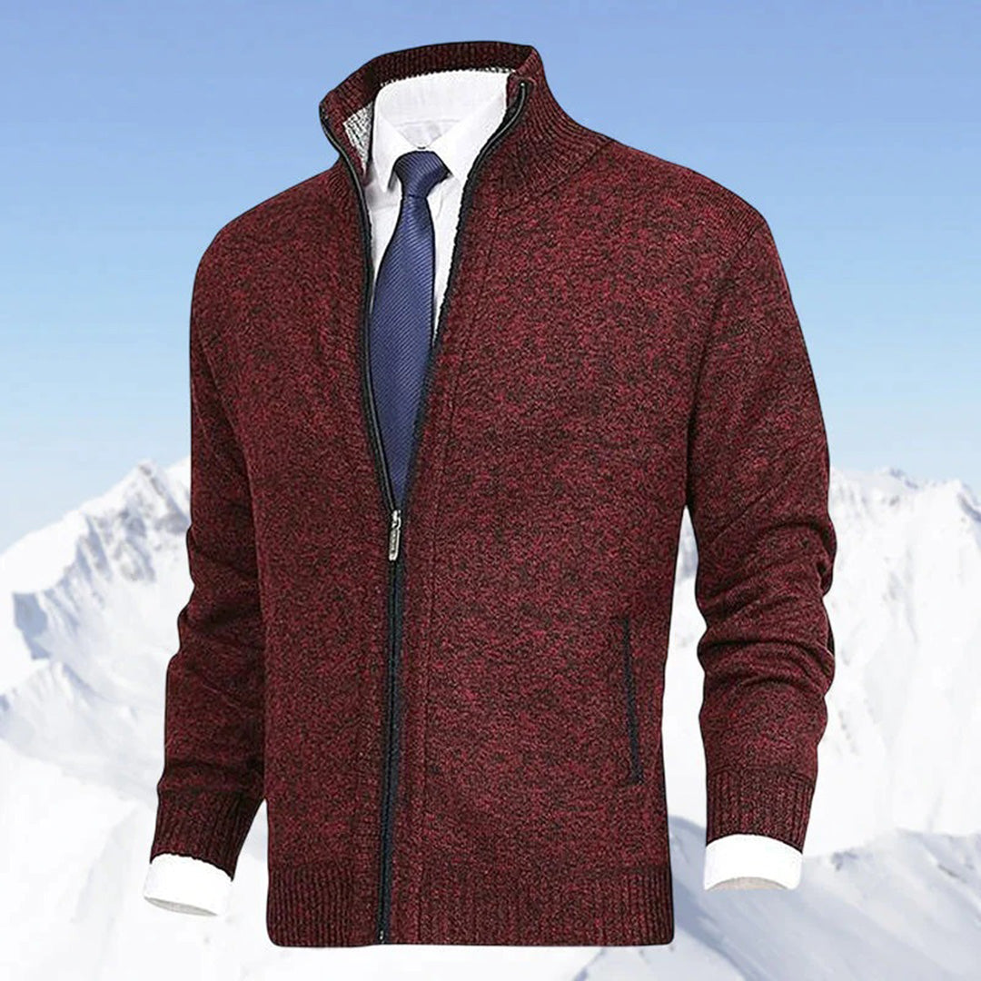 Vanguard - Gilet zippé élégant et raffiné pour hommes
